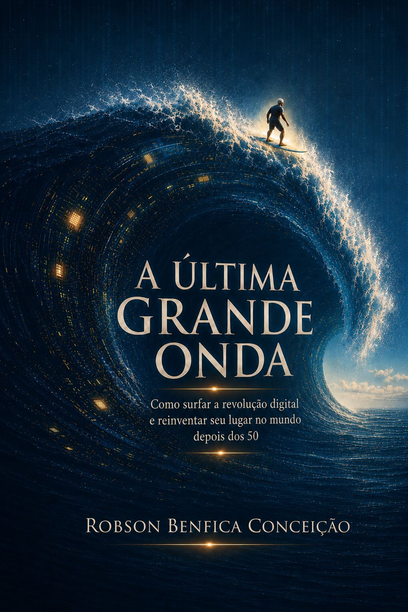 Capa do livro A Última Grande Onda — Robson Benfica Conceição, 2026